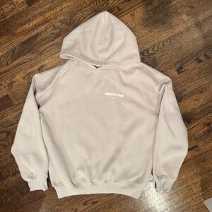 White Fox Boutique Cream Hoodie